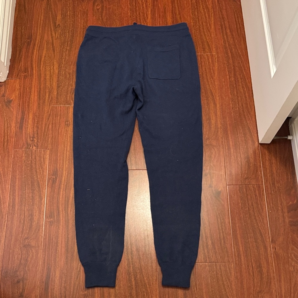 James Perse Cashmere Navy JoggerJogger Pants, size 2 - Picture 6 of 7
